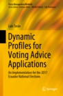 Image for Dynamic Profiles for Voting Advice Applications: An Implementation for the 2017 Ecuador National Elections
