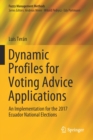 Image for Dynamic Profiles for Voting Advice Applications : An Implementation for the 2017 Ecuador National Elections