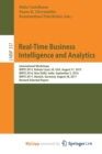 Image for Real-Time Business Intelligence and Analytics