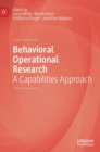 Image for Behavioral operational research  : a capabilities approach