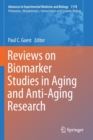 Image for Reviews on Biomarker Studies in Aging and Anti-Aging Research