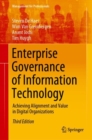 Image for Enterprise Governance of Information Technology : Achieving Alignment and Value in Digital Organizations