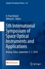 Image for 5th International Symposium of Space Optical Instruments and Applications: Beijing, China, September 5-7, 2018 : 232