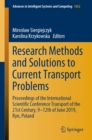 Image for Research Methods and Solutions to Current Transport Problems: proceedings of the International Scientific Conference Transport of the 21st Century, 9-12th of June 2019, Ryn, Poland