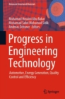 Image for Progress in Engineering Technology : Automotive, Energy Generation, Quality Control and Efficiency