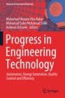 Image for Progress in Engineering Technology : Automotive, Energy Generation, Quality Control and Efficiency