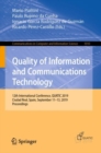 Image for Quality of Information and Communications Technology