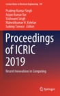 Image for Proceedings of ICRIC 2019 : Recent Innovations in Computing
