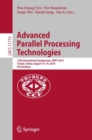 Image for Advanced Parallel Processing Technologies : 13th International Symposium, APPT 2019, Tianjin, China, August 15–16, 2019, Proceedings