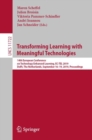 Image for Transforming Learning with Meaningful Technologies