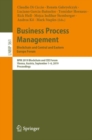 Image for Business Process Management: Blockchain and Central and Eastern Europe Forum