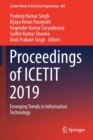 Image for Proceedings of ICETIT 2019 : Emerging Trends in Information Technology