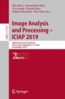 Image for Image Analysis and Processing – ICIAP 2019 : 20th International Conference, Trento, Italy, September 9–13, 2019, Proceedings, Part II