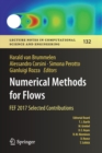 Image for Numerical Methods for Flows : FEF 2017 Selected Contributions