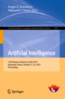 Image for Artificial Intelligence: 17th Russian Conference, RCAI 2019, Ulyanovsk, Russia, October 21-25, 2019, Proceedings