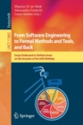 Image for From Software Engineering to Formal Methods and Tools, and Back : Essays Dedicated to Stefania Gnesi on the Occasion of Her 65th Birthday