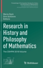 Image for Research in History and Philosophy of Mathematics : The CSHPM 2018 Volume