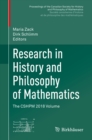 Image for Research in History and Philosophy of Mathematics: The CSHPM 2018 Volume