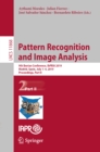 Image for Pattern Recognition and Image Analysis: 9th Iberian Conference, Ibpria 2019, Madrid, Spain, July 1-4, 2019, Proceedings. : 11868