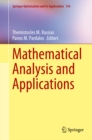Image for Mathematical Analysis and Applications : 154