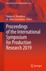 Image for Proceedings of the International Symposium for Production Research 2019