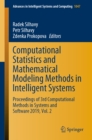 Image for Computational statistics and mathematical modeling methods in intelligent systems: Proceedings of 3rd Computational Methods in Systems and Software 2019.