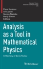 Image for Analysis as a Tool in Mathematical Physics
