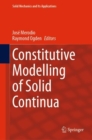 Image for Constitutive Modelling of Solid Continua