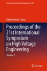 Image for Proceedings of the 21st International Symposium on High Voltage Engineering: Volume 1