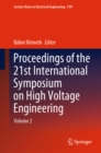 Image for Proceedings of the 21st International Symposium On High Voltage Engineering.