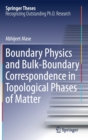 Image for Boundary Physics and Bulk-Boundary Correspondence in Topological Phases of Matter