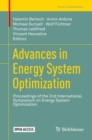 Image for Advances in Energy System Optimization: Proceedings of the 2nd International Symposium on Energy System Optimization