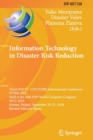 Image for Information Technology in Disaster Risk Reduction : Third IFIP TC 5 DCITDRR International Conference, ITDRR 2018, Held at the 24th IFIP World Computer Congress, WCC 2018, Poznan, Poland, September 20–