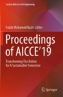 Image for Proceedings of AICCE&#39;19 : Transforming the Nation for a Sustainable Tomorrow