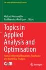 Image for Topics in Applied Analysis and Optimisation