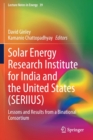 Image for Solar Energy Research Institute for India and the United States (SERIIUS) : Lessons and Results from a Binational Consortium