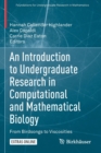Image for An Introduction to Undergraduate Research in Computational and Mathematical Biology