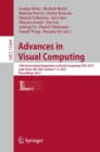 Image for Advances in Visual Computing: 14th International Symposium On Visual Computing, Isvc 2019, Lake Tahoe, Nv, Usa, October 7-9, 2019, Proceedings.