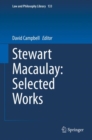 Image for Stewart Macaulay: Selected Works