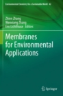 Image for Membranes for Environmental Applications