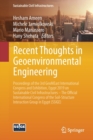 Image for Recent Thoughts in Geoenvironmental Engineering