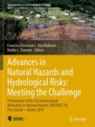 Image for Advances in Natural Hazards and Hydrological Risks: Meeting the Challenge : Proceedings of the 2nd International Workshop on Natural Hazards (NATHAZ&#39;19), Pico Island—Azores 2019