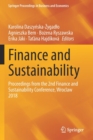 Image for Finance and Sustainability
