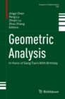 Image for Geometric Analysis