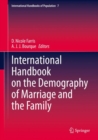 Image for International Handbook on the Demography of Marriage and the Family