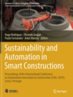 Image for Sustainability and Automation in Smart Constructions : Proceedings of the International Conference on Automation Innovation in Construction (CIAC-2019), Leiria, Portugal