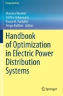 Image for Handbook of Optimization in Electric Power Distribution Systems