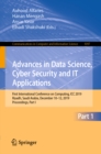 Image for Advances in Data Science, Cyber Security and IT Applications Part I: First International Conference on Computing, ICC 2019, Riyadh, Saudi Arabia, December 10-12, 2019, Proceedings