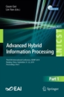 Image for Advanced Hybrid Information Processing: Third EAI International Conference, ADHIP 2019, Nanjing, China, September 21-22, 2019, Proceedings, Part I