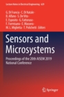 Image for Sensors and Microsystems : Proceedings of the 20th AISEM 2019 National Conference
